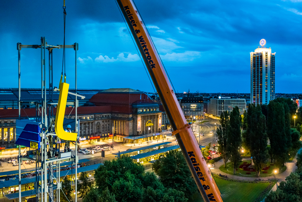 Logotausch Mobi Turm Panorama